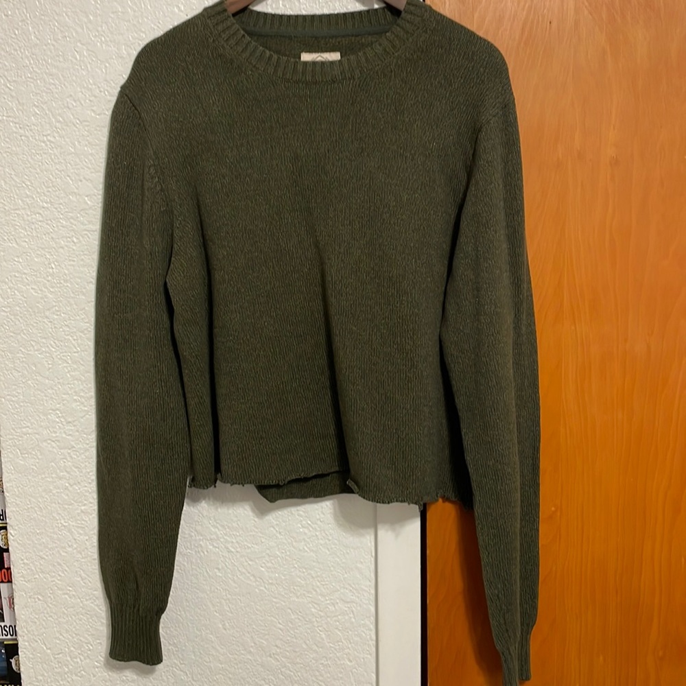 St. John’s Bay Cropped Knitted Sweater